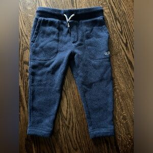 Vineyard vines fleece lined todddler navy pant